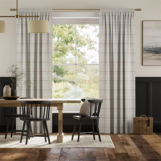 Washington Crimson Curtains