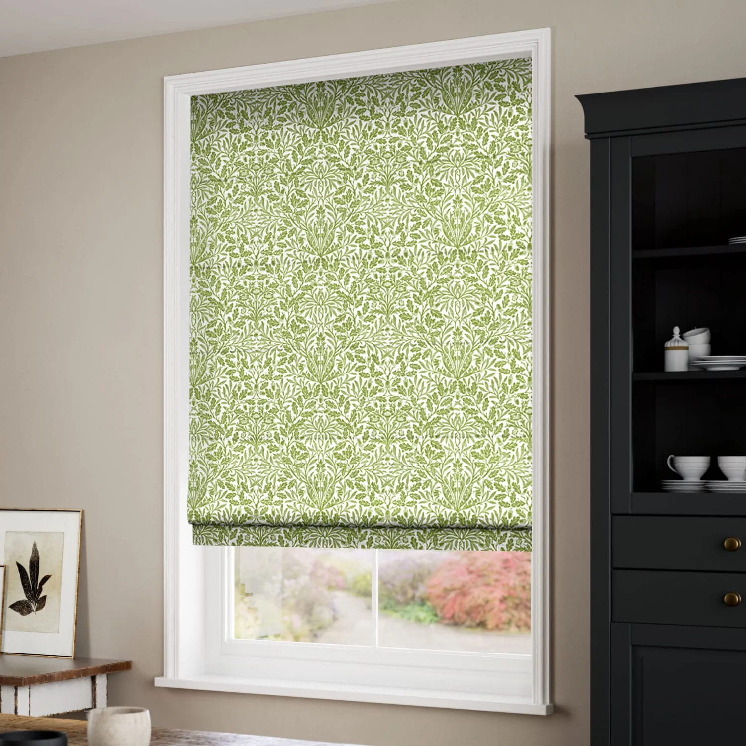 William Morris Acorn Leaf Roman Blind - Image 2