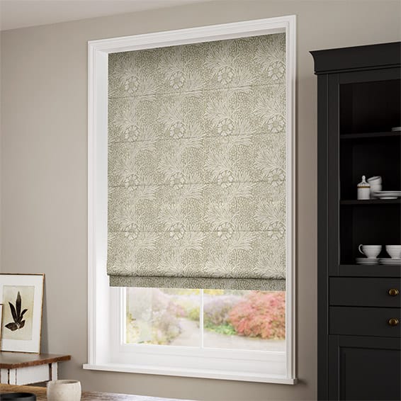 William Morris Marigold Hemp Roman Blind - Image 2