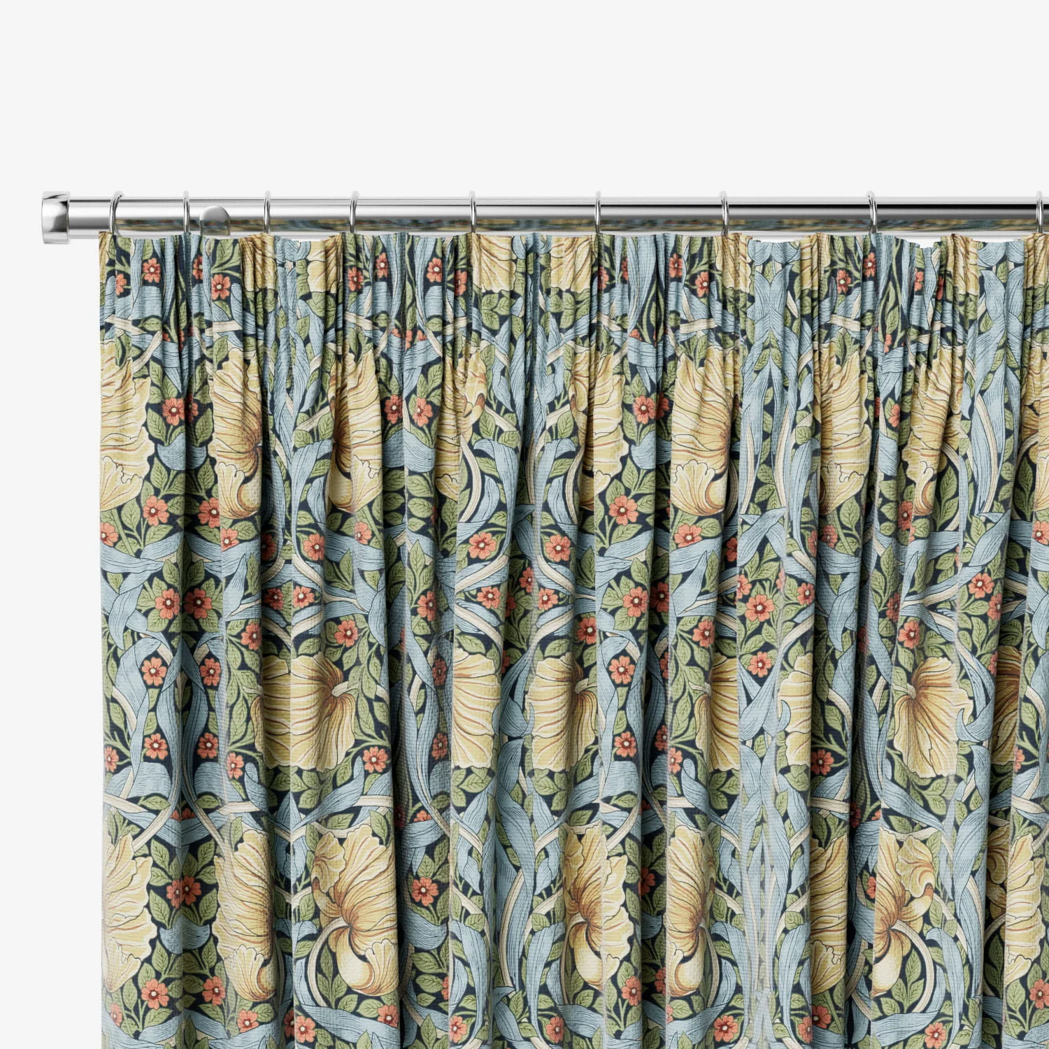 William Morris Pimpernel Honey Curtains - Image 2